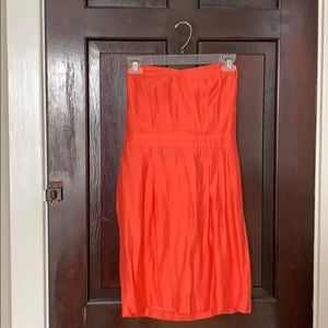 Orange Cooperative Dress